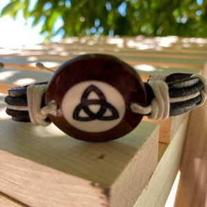 Mens woven bracelet from Ireland